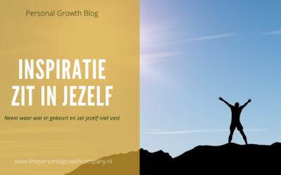 Inspiratie zit in jezelf